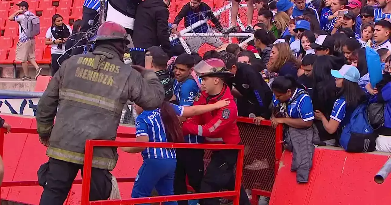 Incidentes en Mendoza en la presentación de Belgrano: los barras de Godoy Cruz y una pelea con la policía | Fútbol