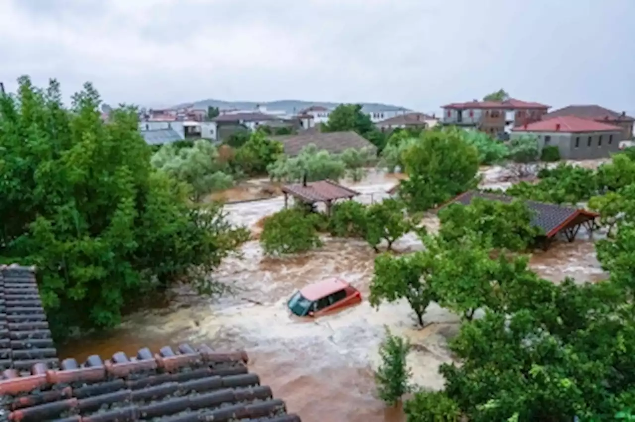 Greek PM announces fresh funding to face climate ‘war’, after wildfires and floods ravaged country