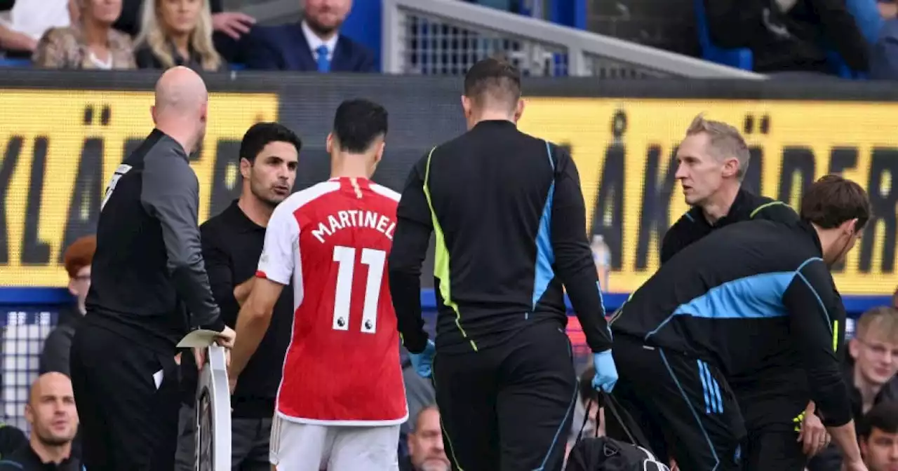 Mikel Arteta provides Gabriel Martinelli injury update after Arsenal win