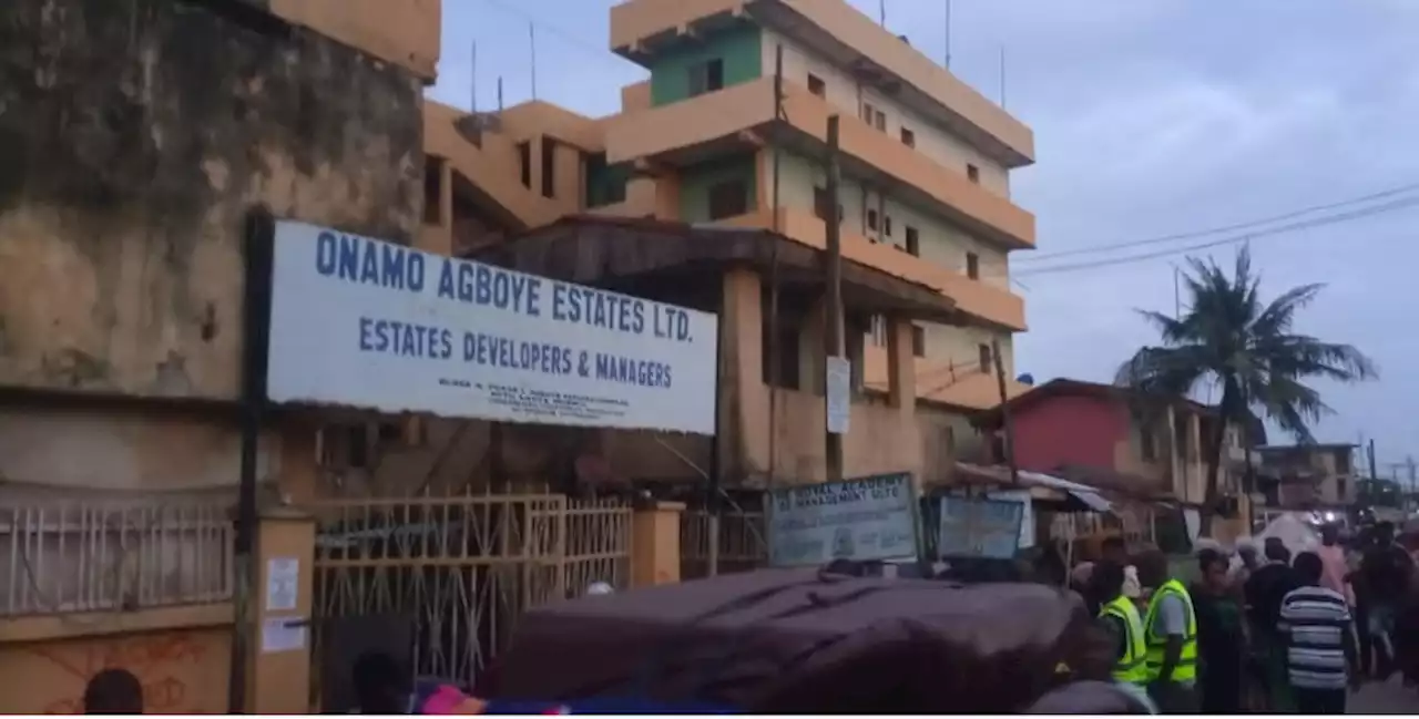 BREAKING: Lagos building with over 800 rooms collapses, two injure