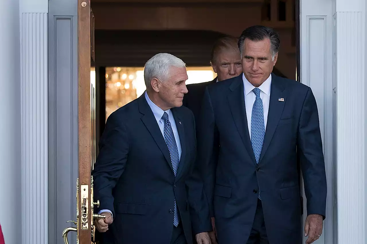 Mike Pence responds to Mitt Romney's brutal rebuke