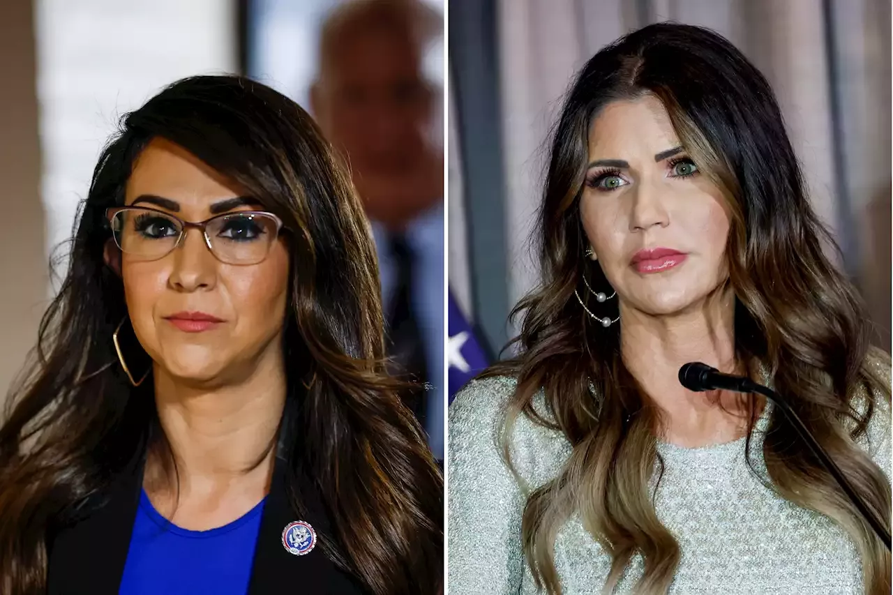 Outraged Conservatives Think Lauren Boebert, Kristi Noem Crossed The ...