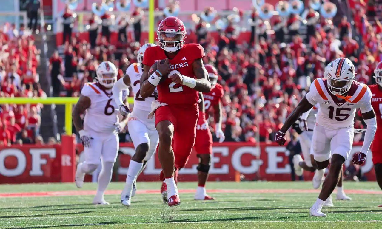 What Greg Schiano, Gavin Wimsatt said about Rutgers QB’s performance against Virginia Tech