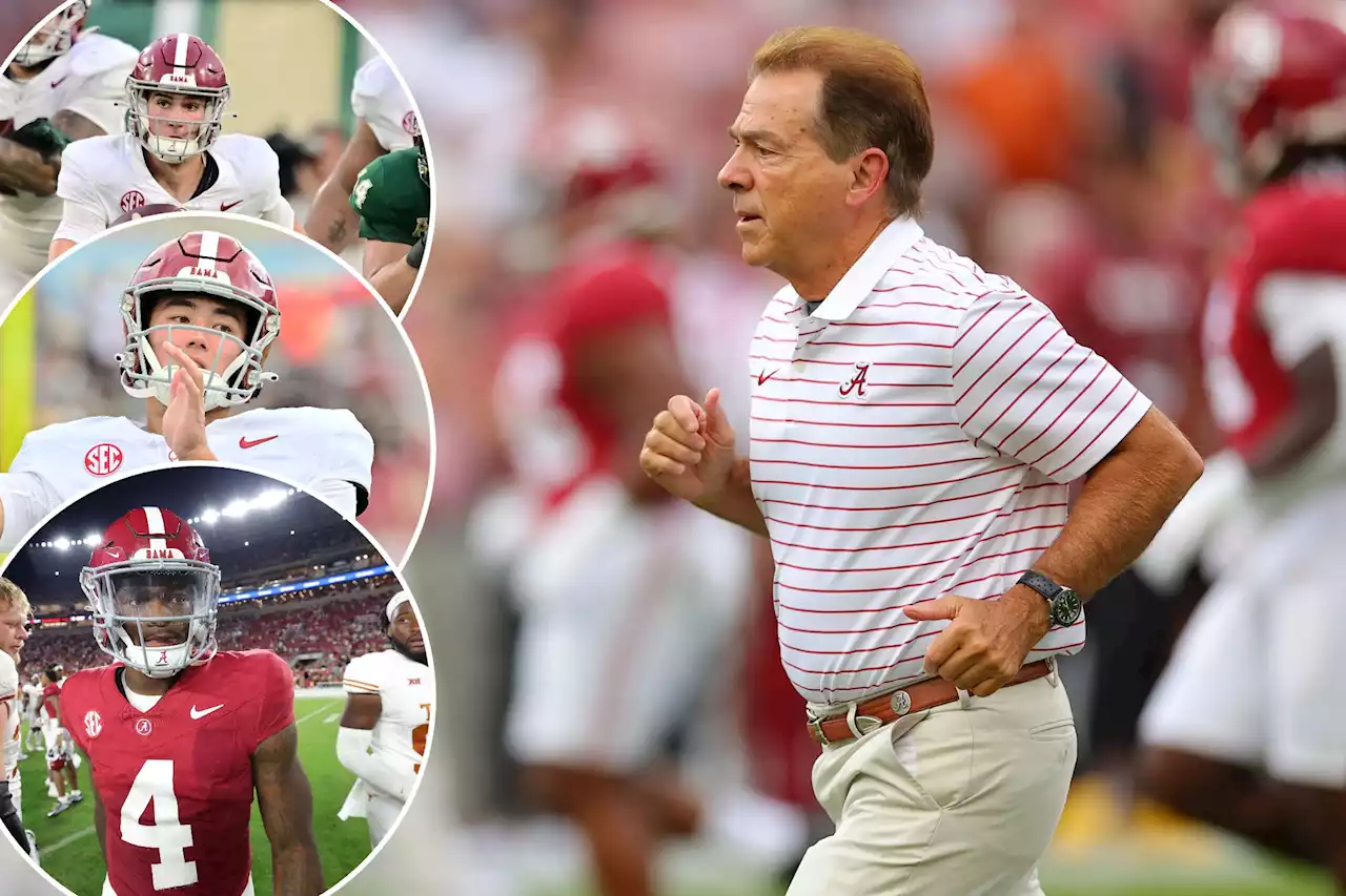 Alabama mulling quarterback change after slow start