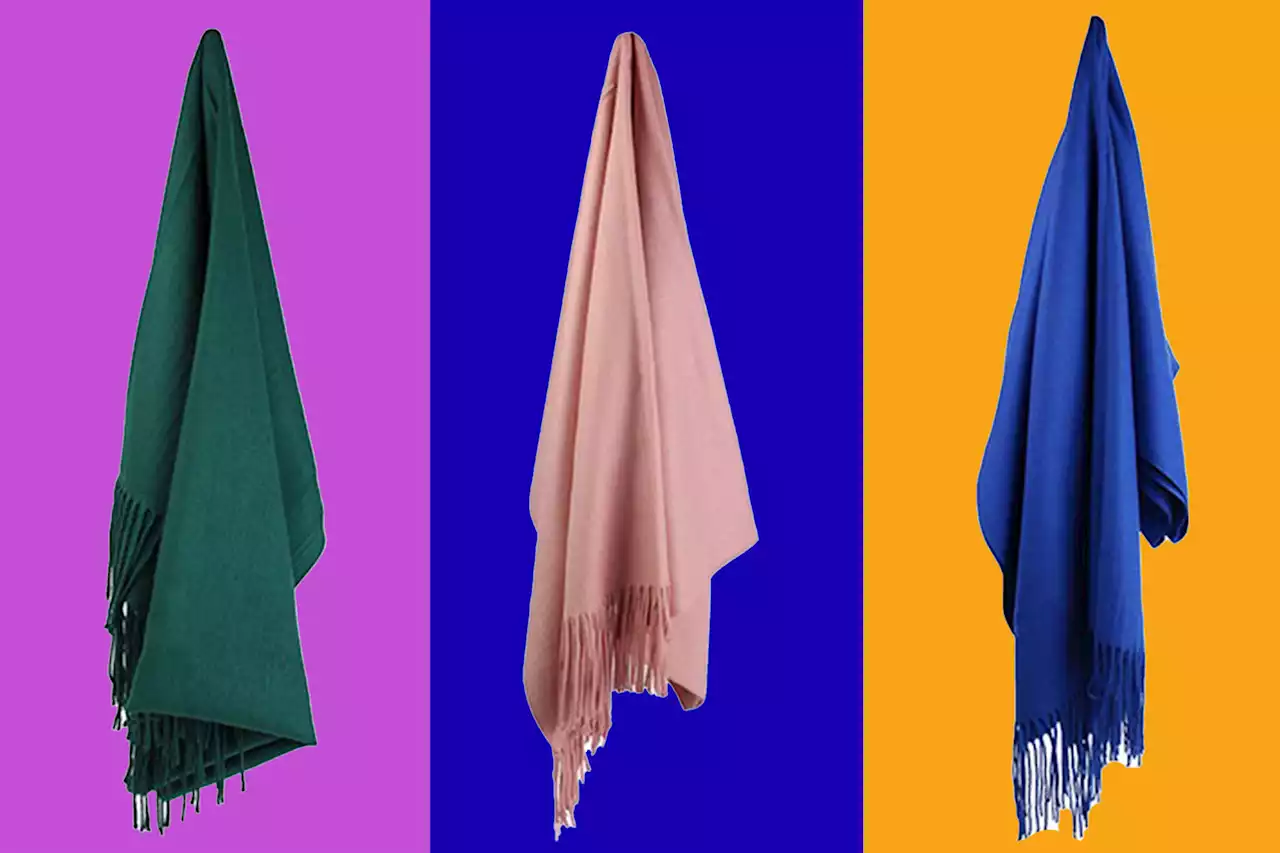 Save more than 50% on this luxurious and comfortable cashmere shawl