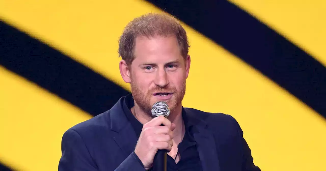 Prince Harry emotional during Invictus Games speech as Meghan cheers him on