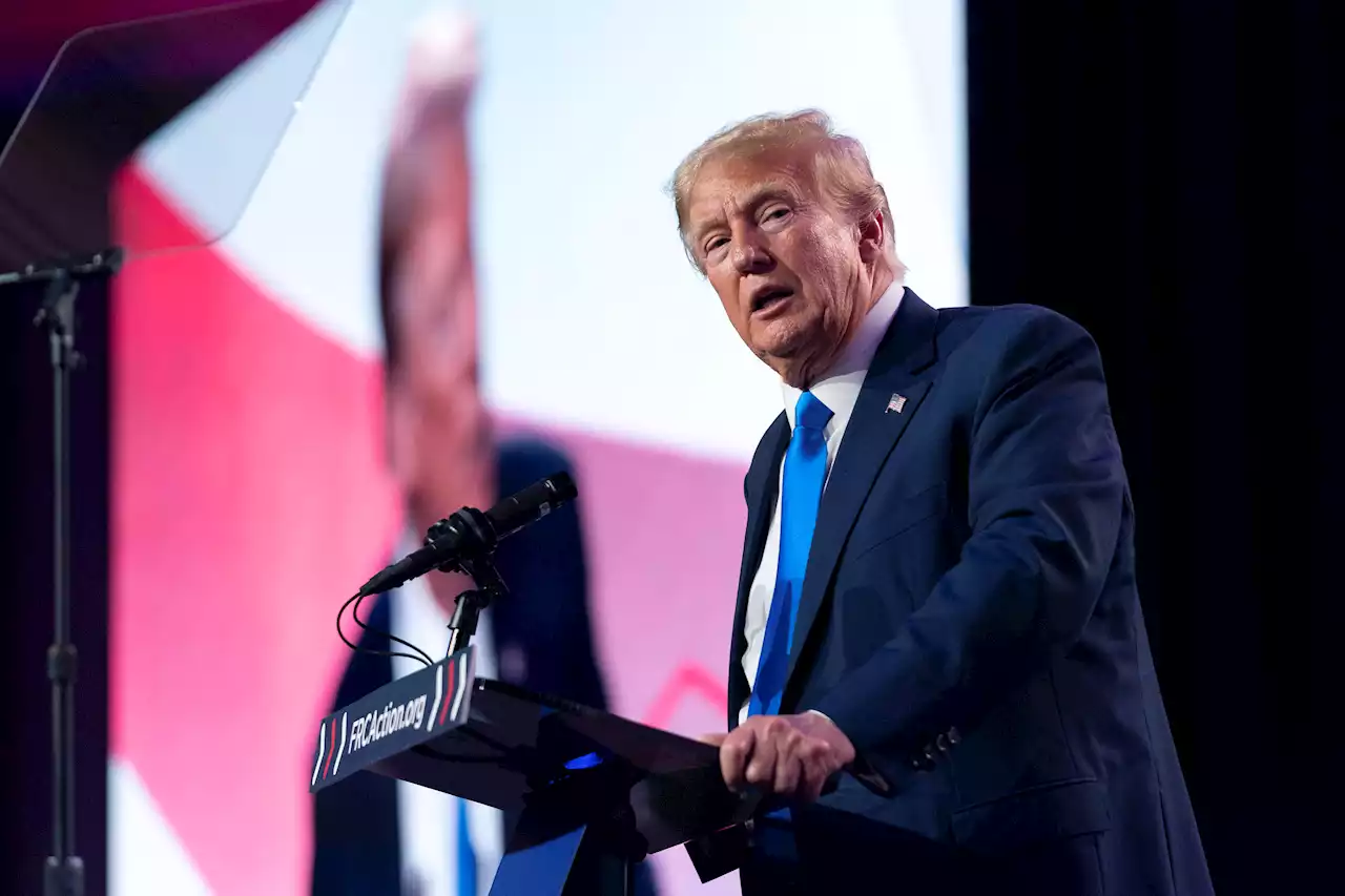 Trump says it was his decision to conclude the 2020 election was rigged