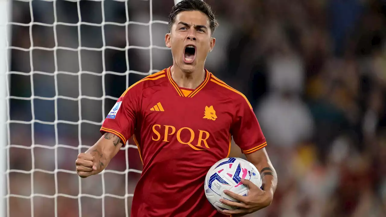 Roma-Empoli 7-0: Goleada giallorossa, prima vittoria per Dybala e compagni