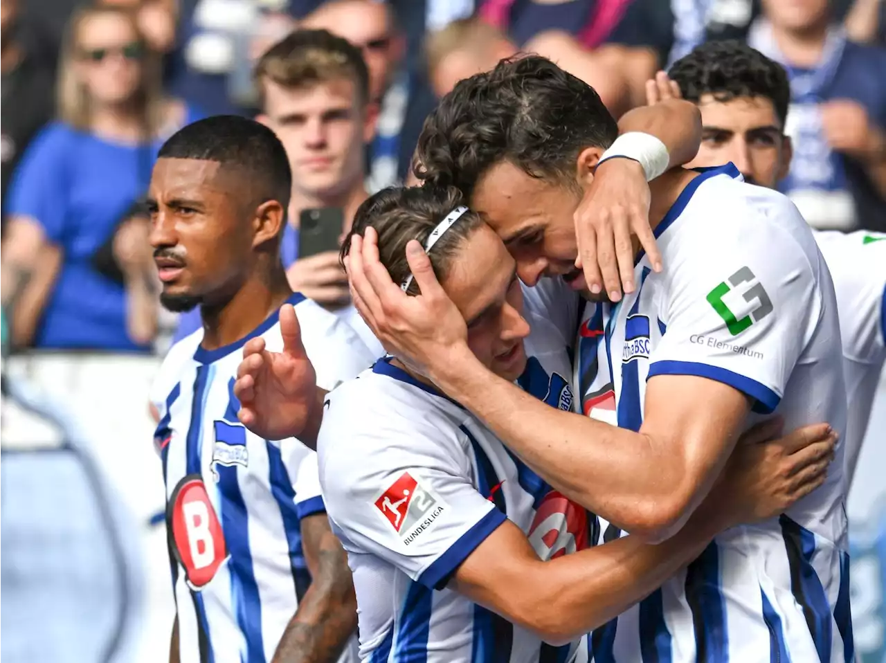 Tabakovic mit Hattrick: Hertha siegt 3:0 gegen Braunschweig