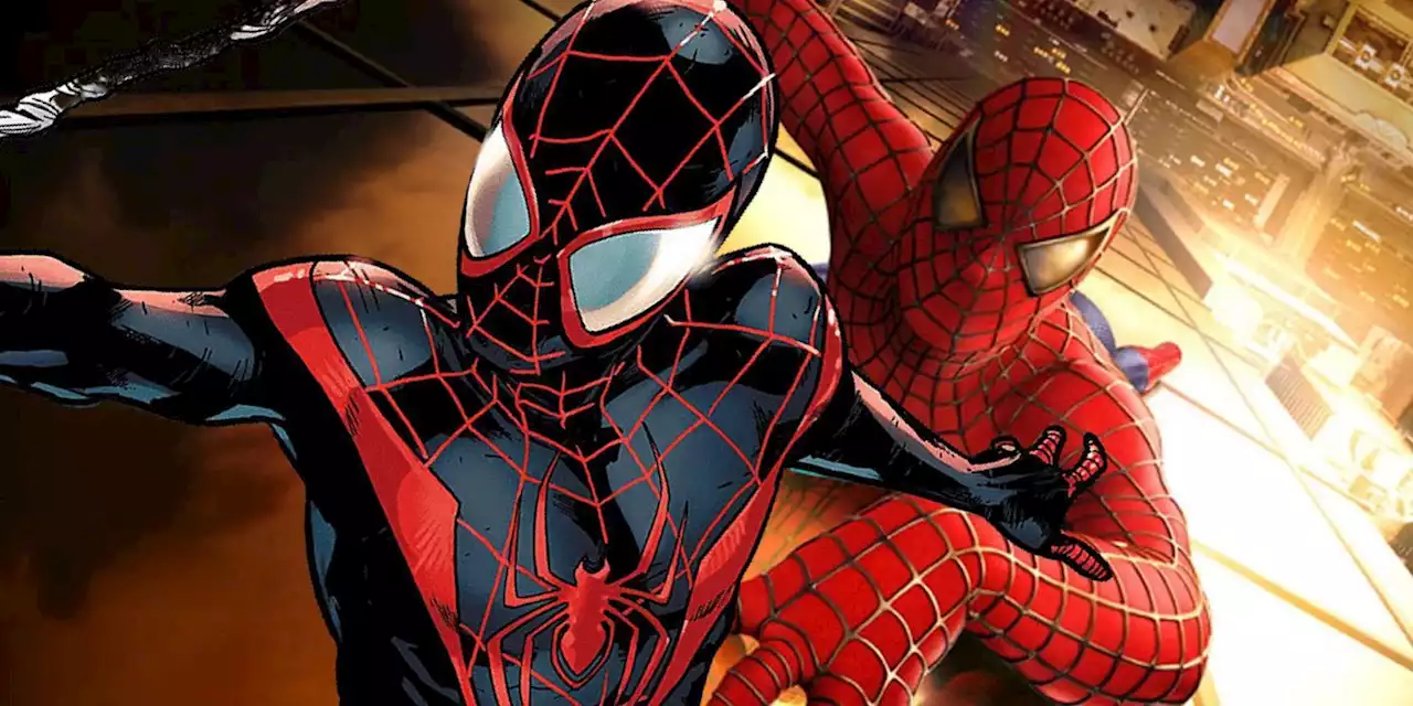 Tobey Maguire Takes Miles Morales Under His Wing In Spider-Man 4 Fan Poster