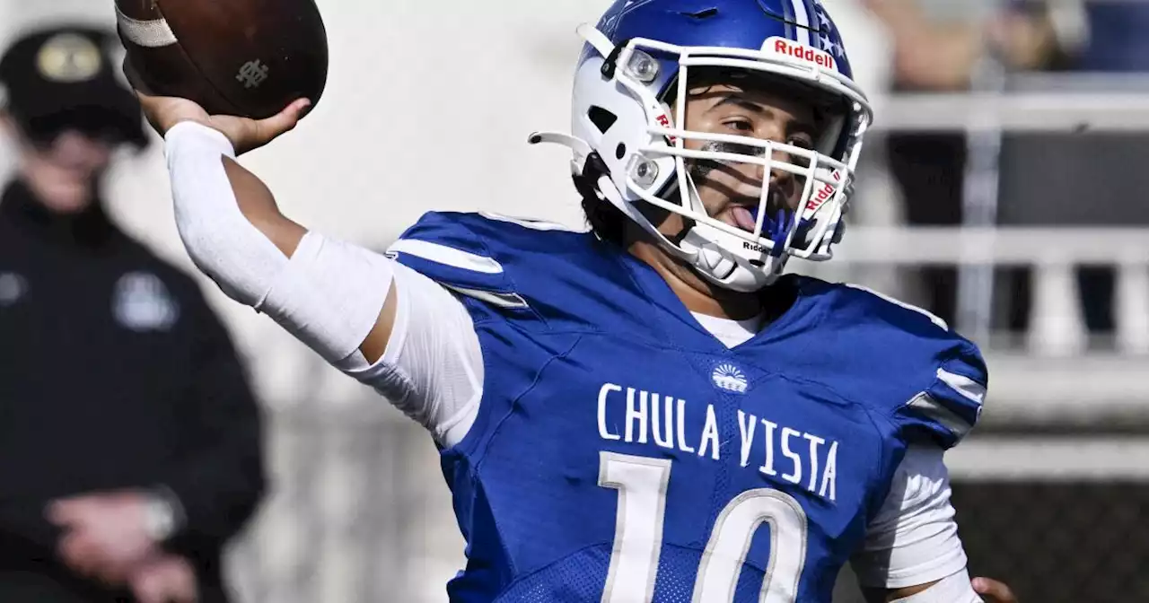 Chula Vista QB Izaac Baca leads the way against his old team as Spartans top Olympian