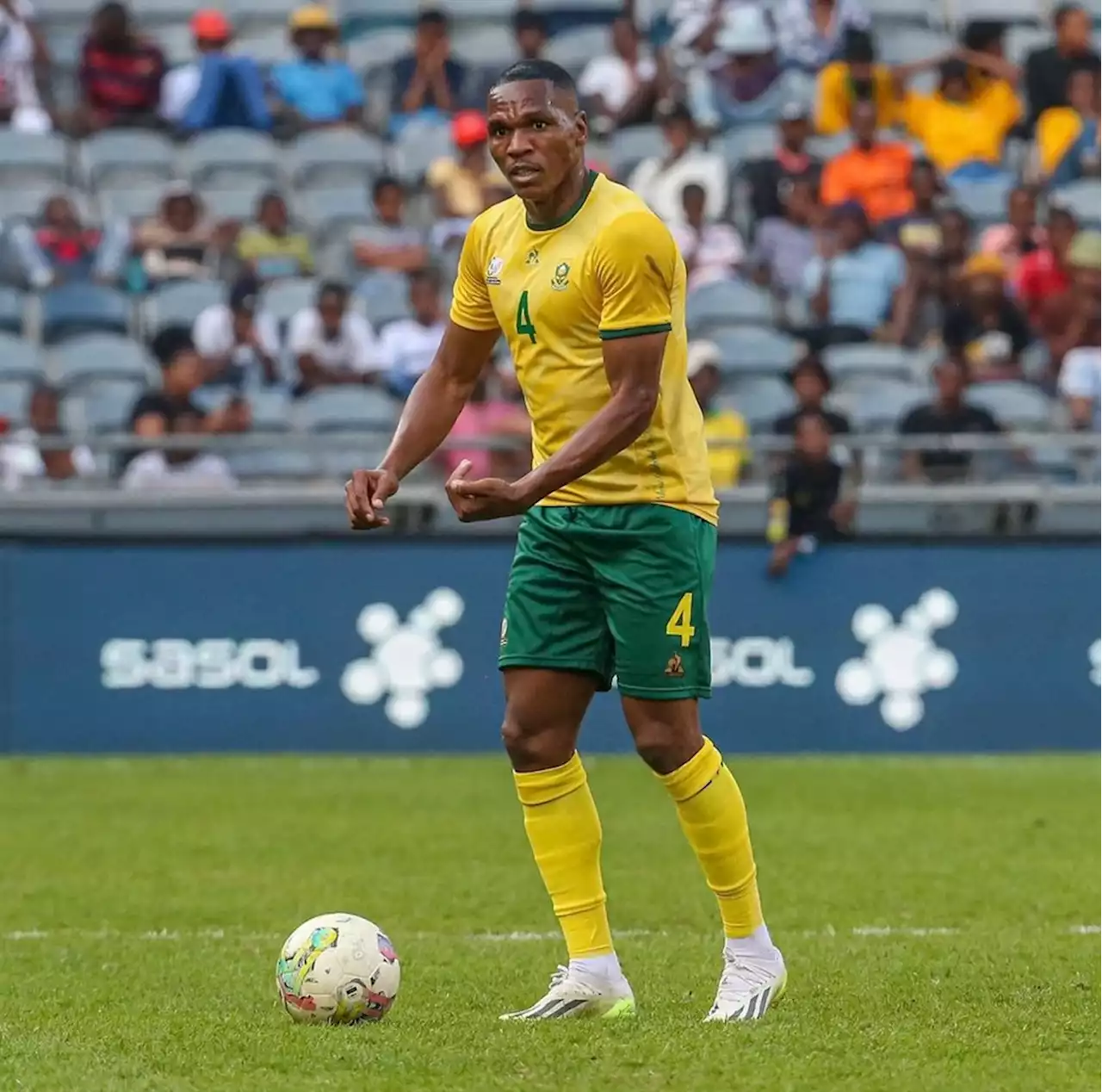 Bafana Debutant Celebrates Career Milestone With Painting