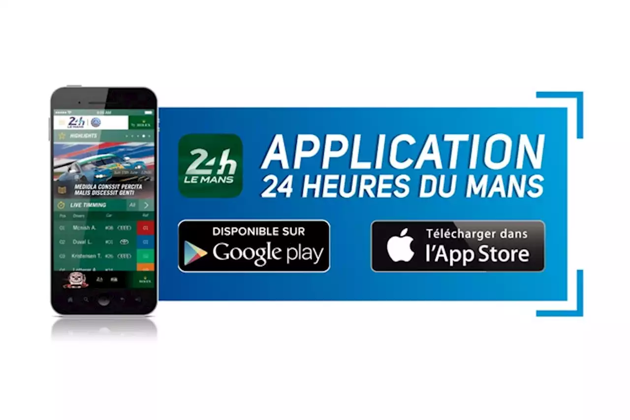 Neue App für 24h von Le Mans