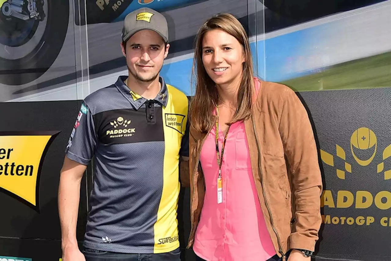 Sachsenring: Simona de Silvestro besucht Tom Lüthi