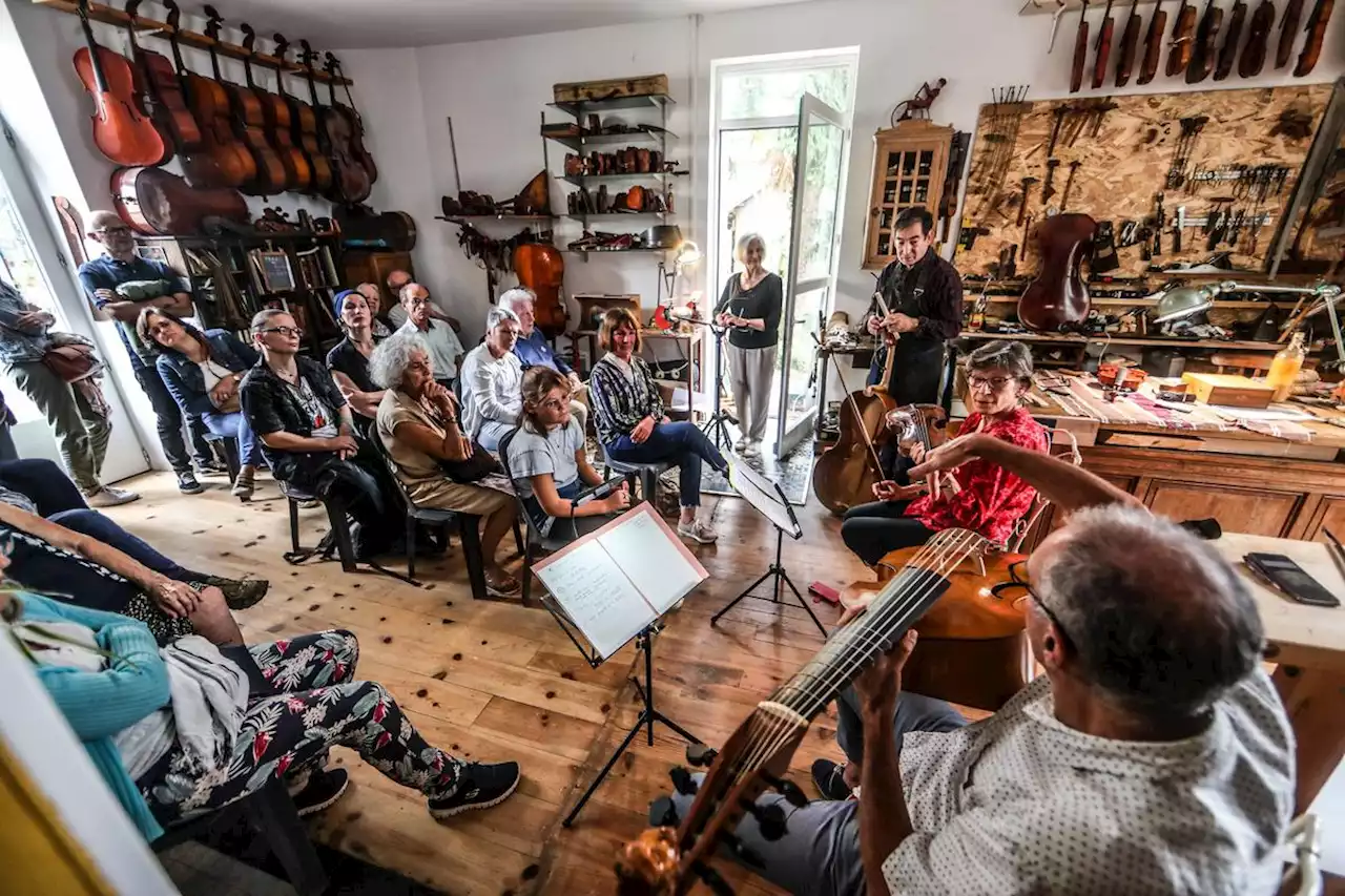 Journées du patrimoine : à Pau, dans l’atelier d’un luthier d’exception