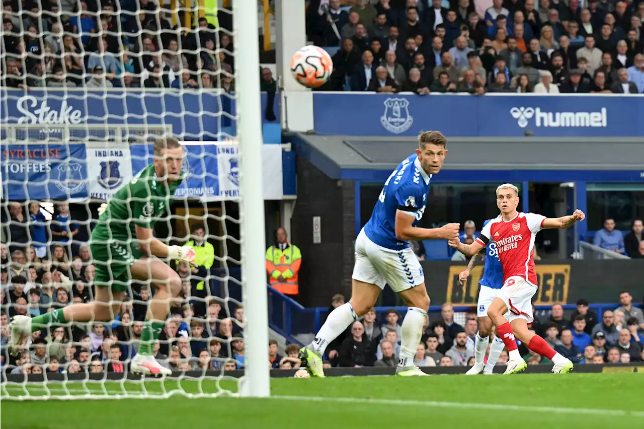 'Lovely, lovely Trossard' - Morgan and Woods purr over Arsenal's opener at Everton