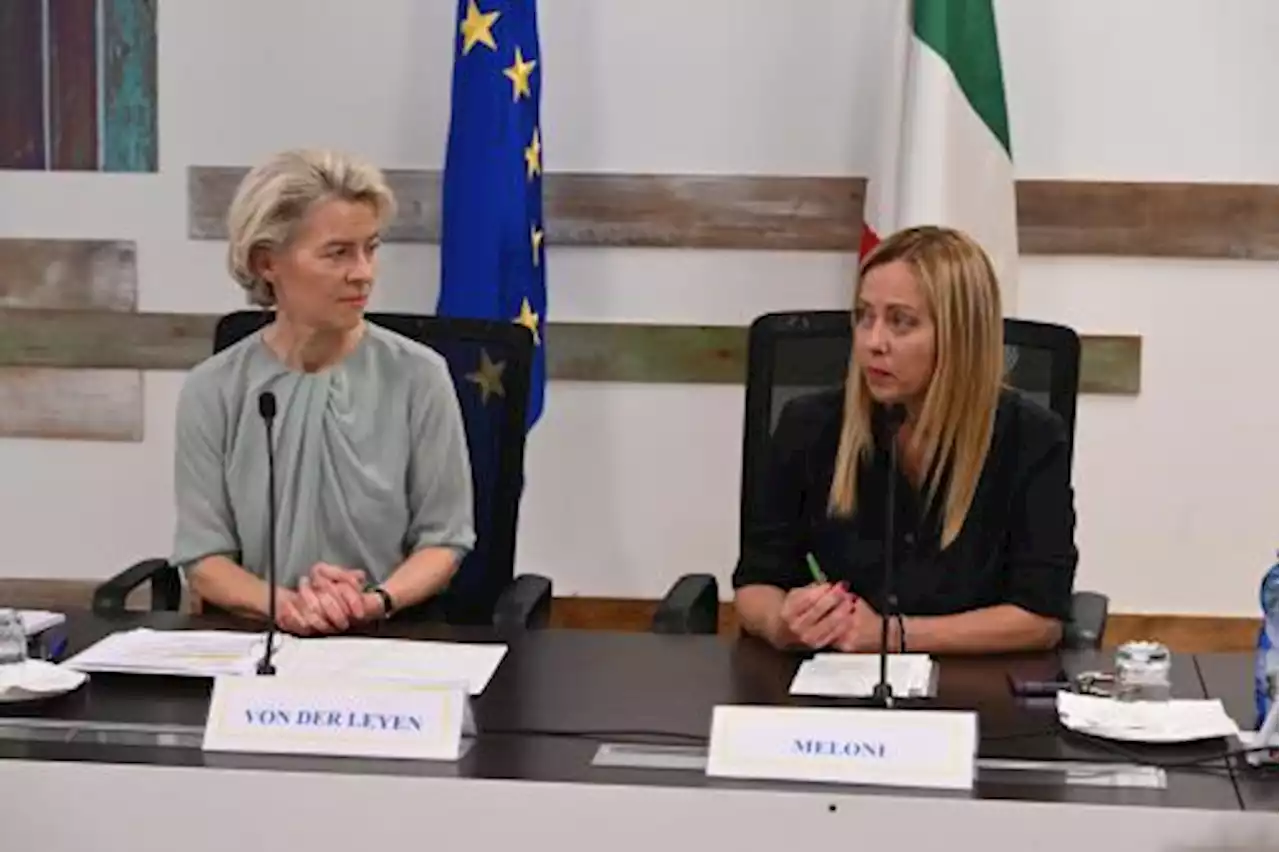 Meloni: 'Qui è in gioco Ue'. Von der Leyen: 'Dobbiamo decidere noi chi entra'