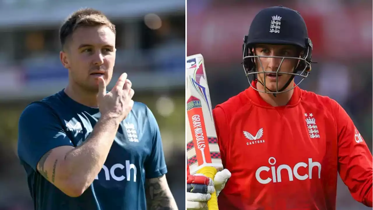 Jason Roy dropped from England World Cup squad as Harry Brook is selected