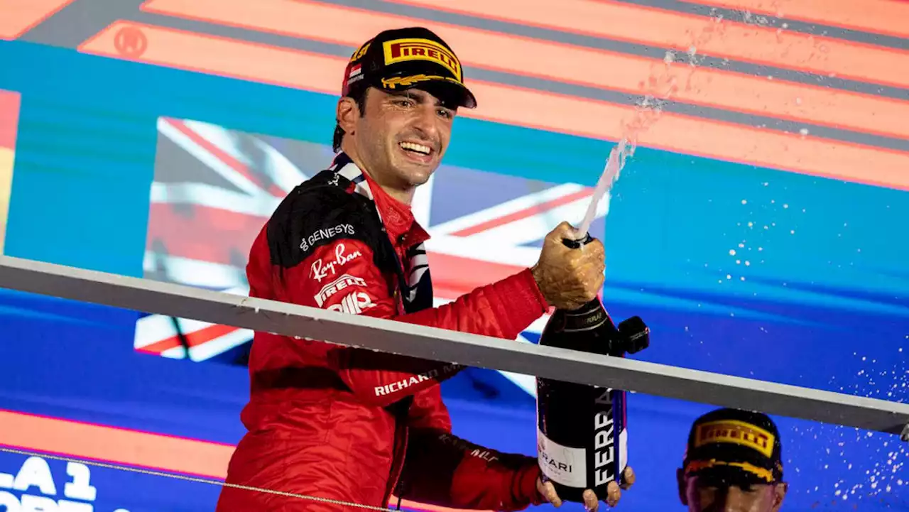 Ferrari's Sainz wins F1 Singapore Grand Prix, halting Red Bull's winning streak