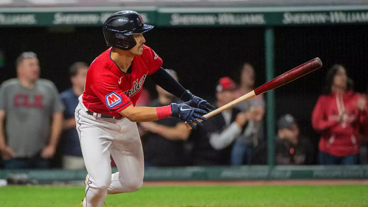 Steven Kwan drives in go-ahead run in eighth as Cleveland Guardians rally for win over Texas Rangers