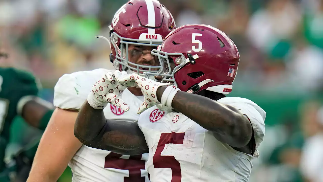 Ty Simpson, Roydell Williams help No. 10 Alabama shrug off slow start and beat South Florida