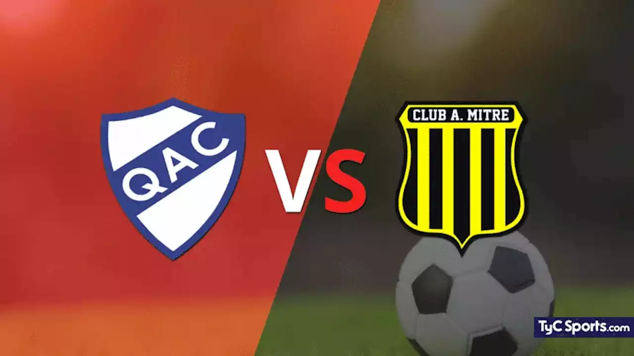 Quilmes vs. Mitre (SE) en vivo: cómo verlo, horario y TV