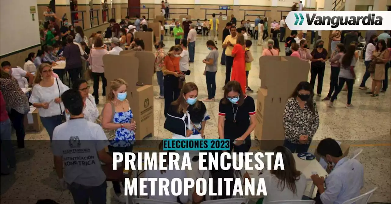 Así está la intención de voto a las cuatro alcaldías del área metropolitana de Bucaramanga