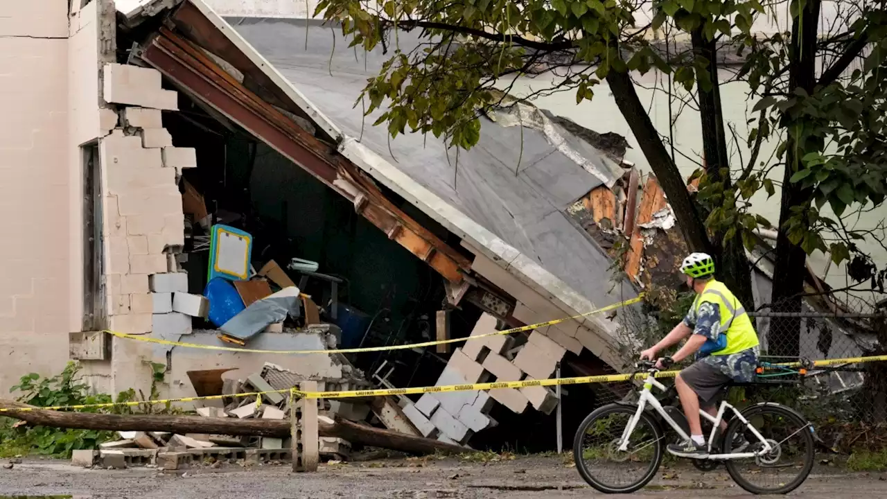 Torrential rains, flash floods and a likely tornado hit New England ahead of Hurricane Lee