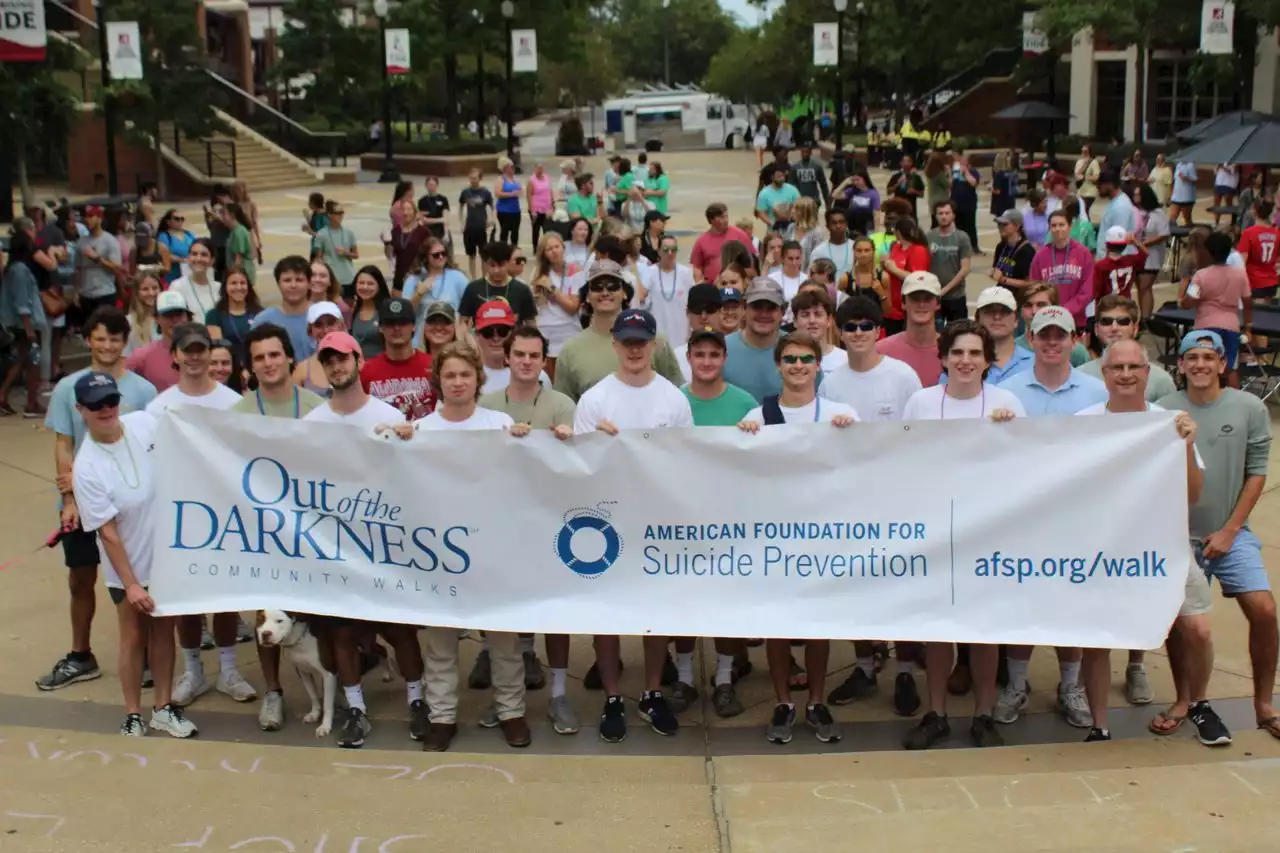 Tuscaloosa ‘Out of the Darkness’ walk aims to raise awareness about suicide