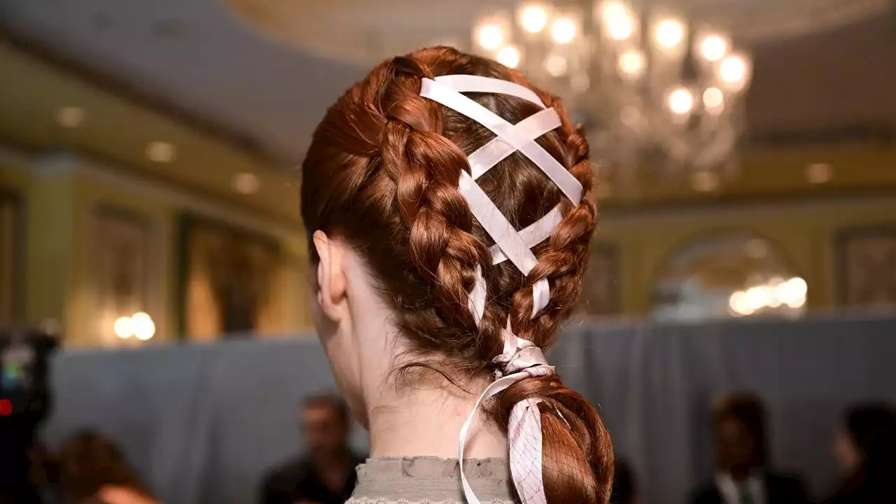 A Piece of Ribbon Is About to Become Your New Favorite Hair Tool