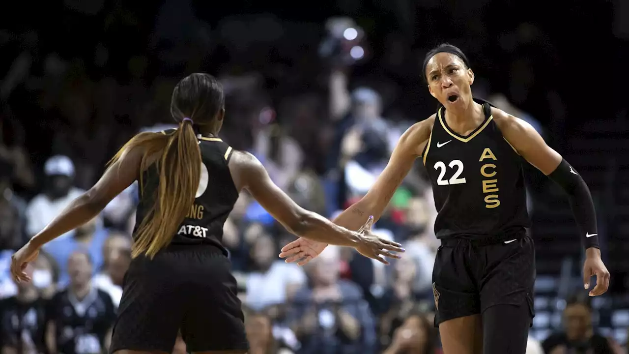 Aces sweep Sky in first round while Lynx force Game 3 against Sun