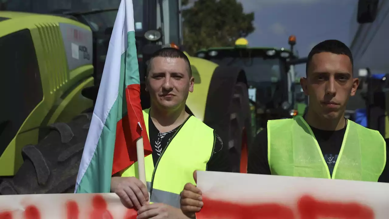 Farmers across Bulgaria protest against Ukrainian grain as EU divide grows