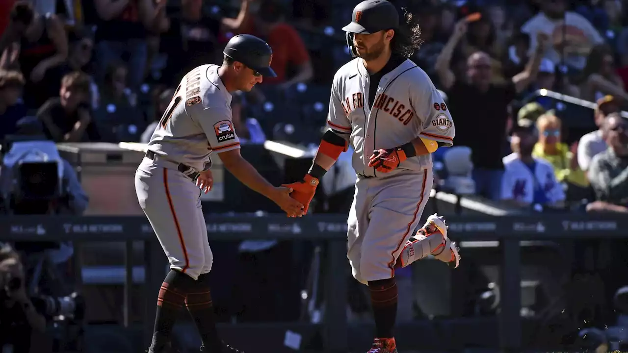 Giants stop slide, beat Rockies 11-10 to stop slid