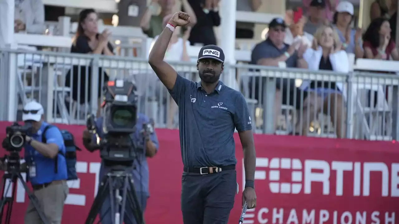 Sahith Theegala wins the Fortinet Championship in Napa for his first PGA Tour victory