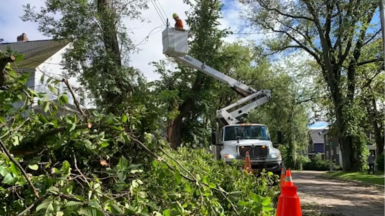 Cleanup from Lee continues as tens of thousands remain without power in Nova Scotia