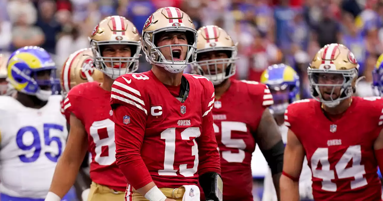 49ers force 2 late turnovers, hold on for 30-23 rivalry victory over Rams