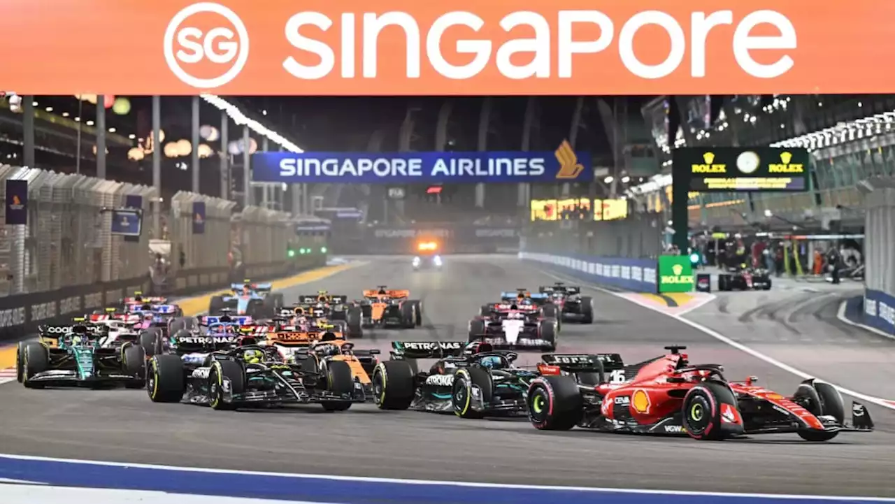 In pictures: An action-filled weekend of the 2023 Formula 1 Singapore Grand Prix