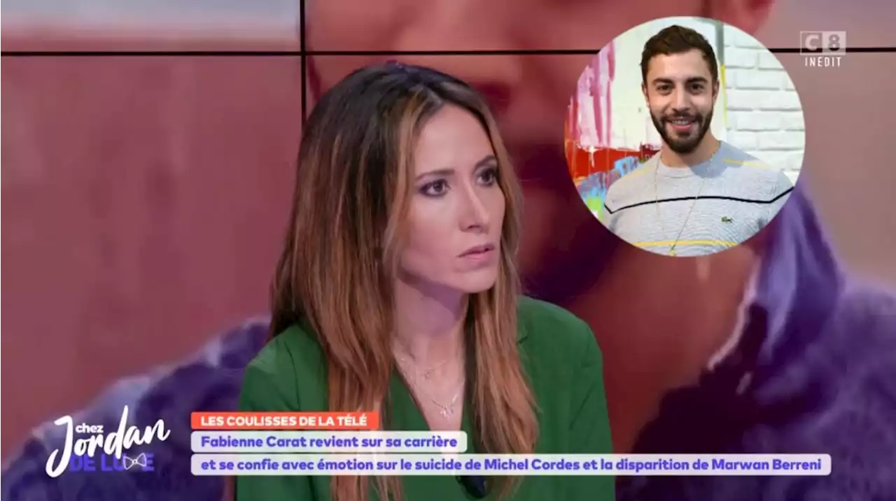 Disparition de Marwan Berreni : 'pas envie de…', Fabienne Carat évoque ses derniers échanges avec l’acteur