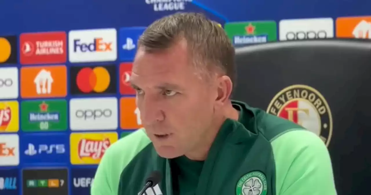 Brendan Rodgers sets Celtic a clear Champions League target