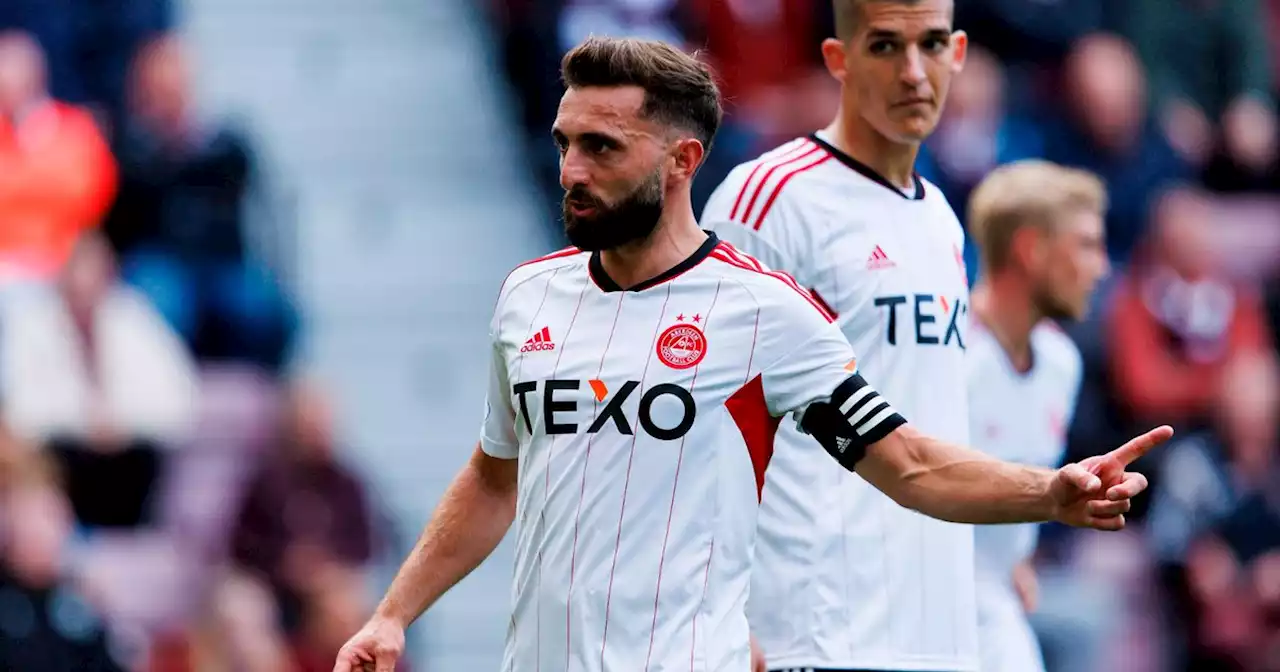 Graeme Shinnie responds to Aberdeen fan fury after Hearts defeat