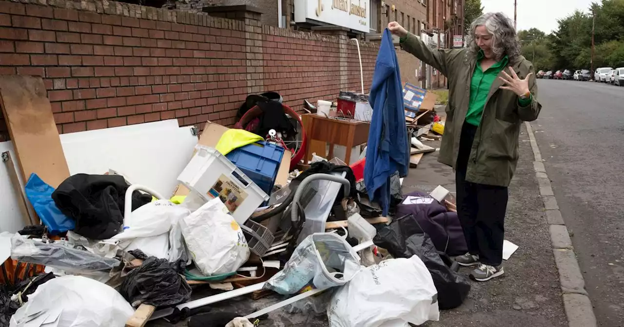 The sight of Scots streets overflowing with litter gets everyone down