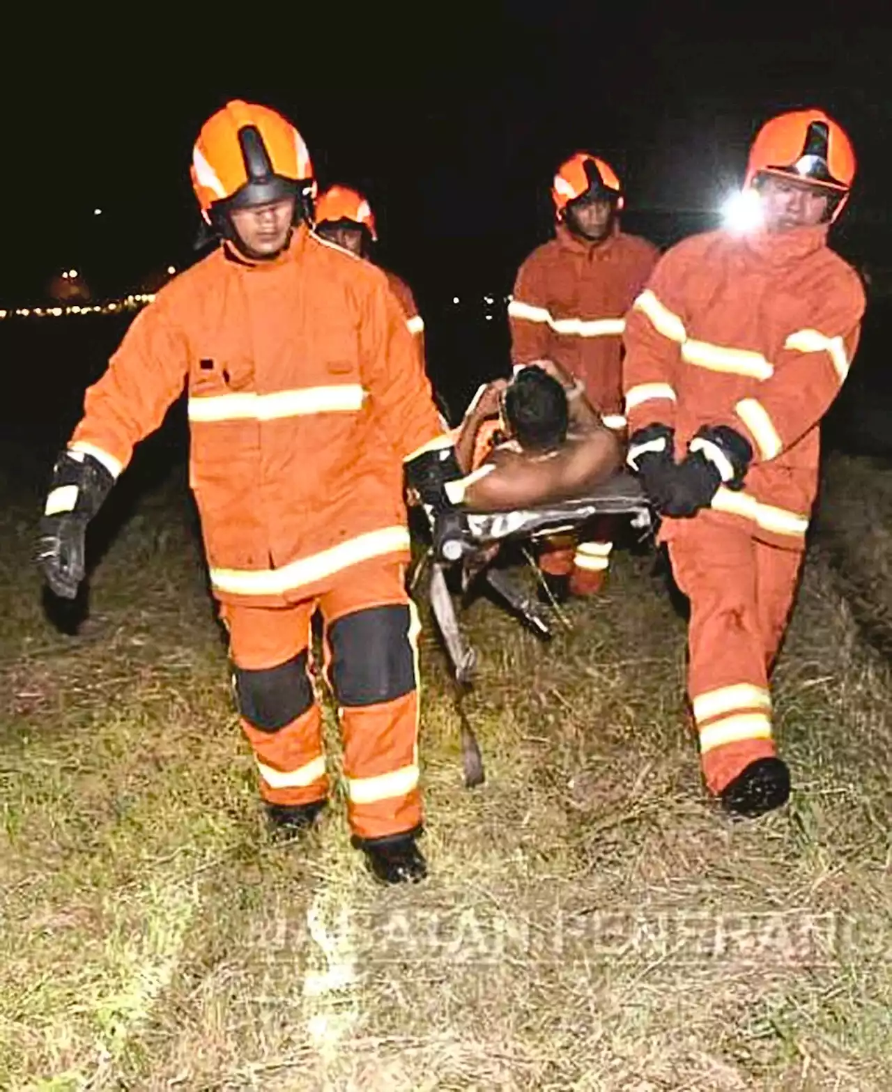 Drill at the Kota Kinabalu International Airport