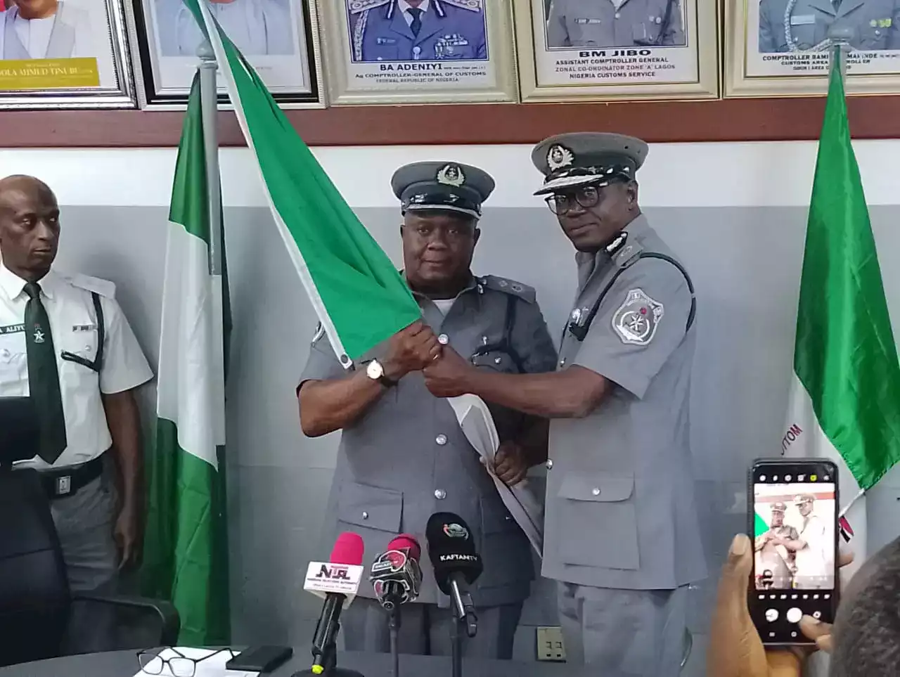 Ogun Customs Controller Makinde redeployed, Shuaib takes over