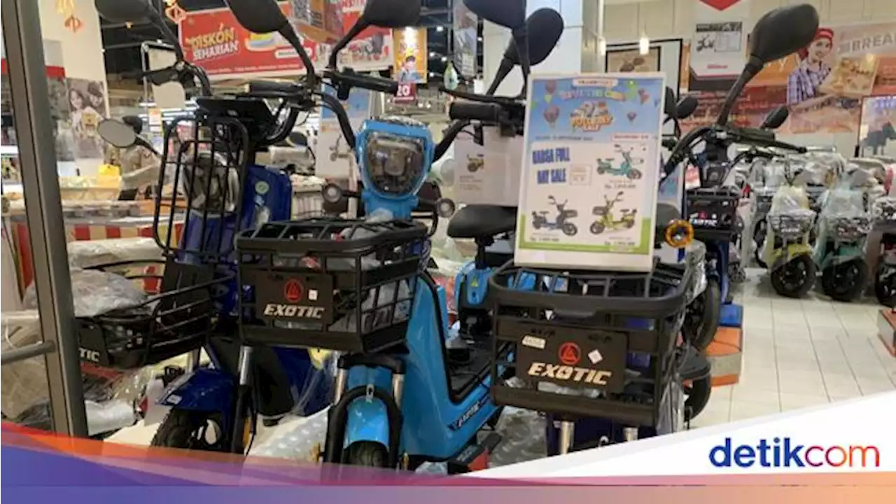 Transmart Full Day Sale Kasih Diskon Sepeda Listrik hingga Rp 1 Juta!