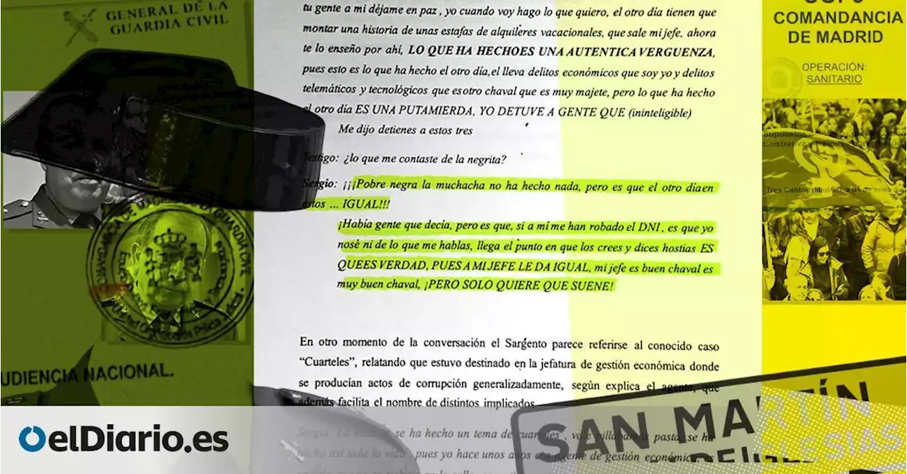 La imputación de un mando de la Guardia Civil destapa el descontrol de su unidad especializada