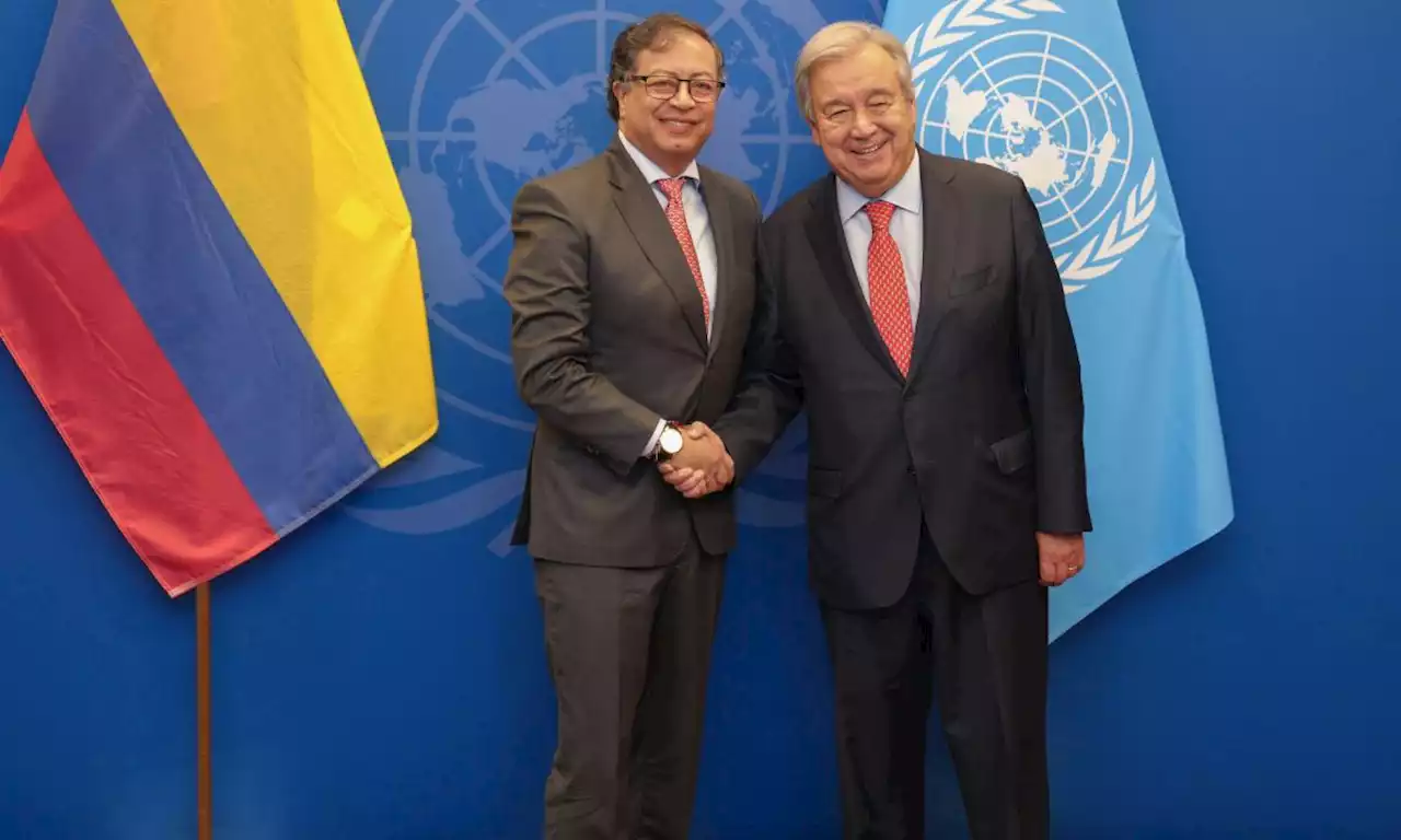 En vivo: presidente Petro se reúne con António Guterres, Secretario General de la ONU