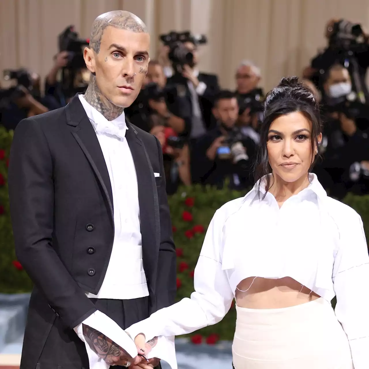 Travis Barker Shares Message After Pregnant Kourtney Kardashian Details “Urgent Fetal Surgery'