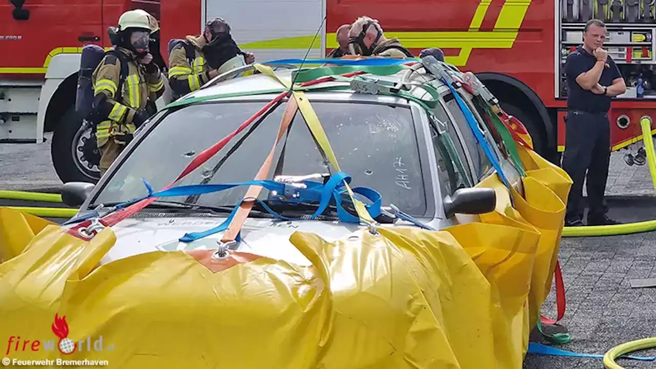 Feuerwehr Bremerhaven führt Strategietreffen zu Fahrzeugbränden mit Elektroantrieb durch