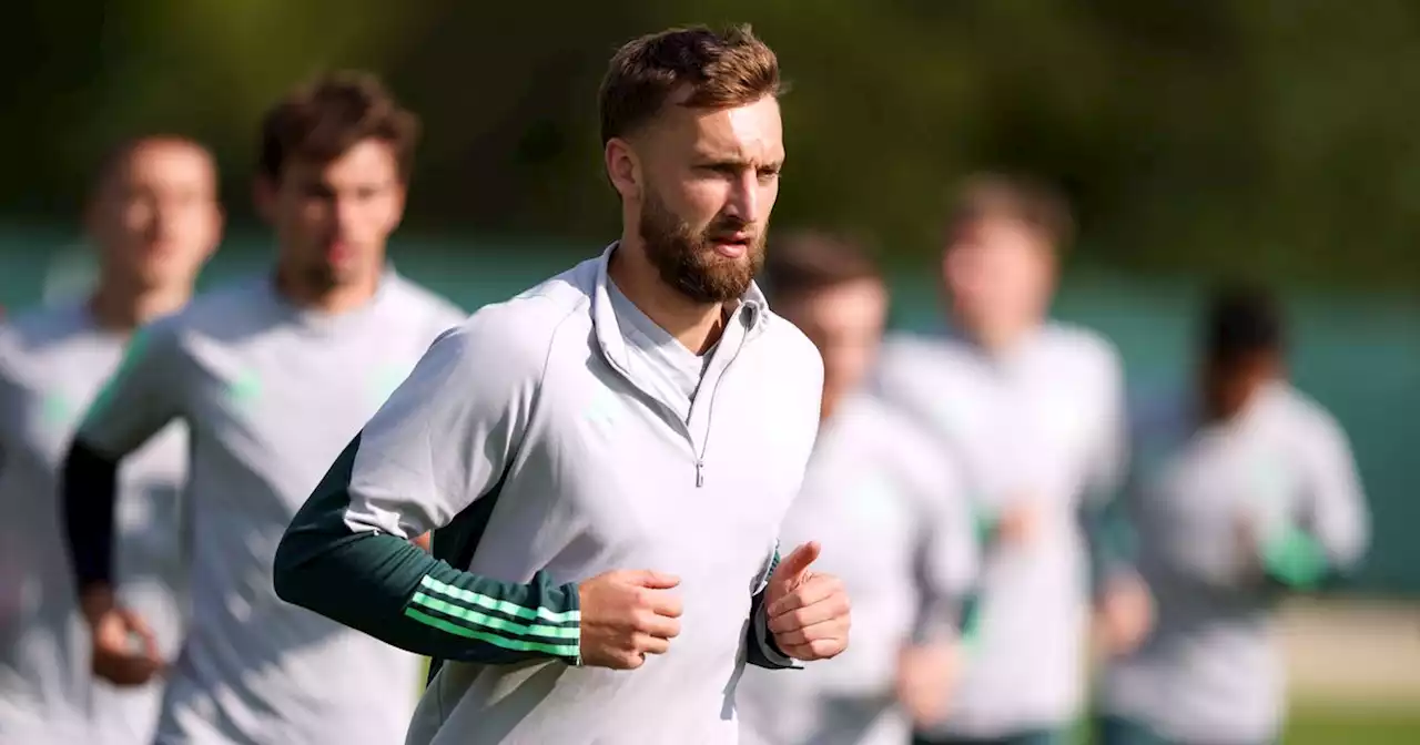 Nat Phillips Celtic doubt for Feyenoord clash despite training on Monday