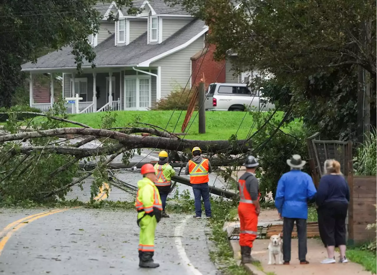 Thousands still without power in Nova Scotia following post-tropical storm Lee